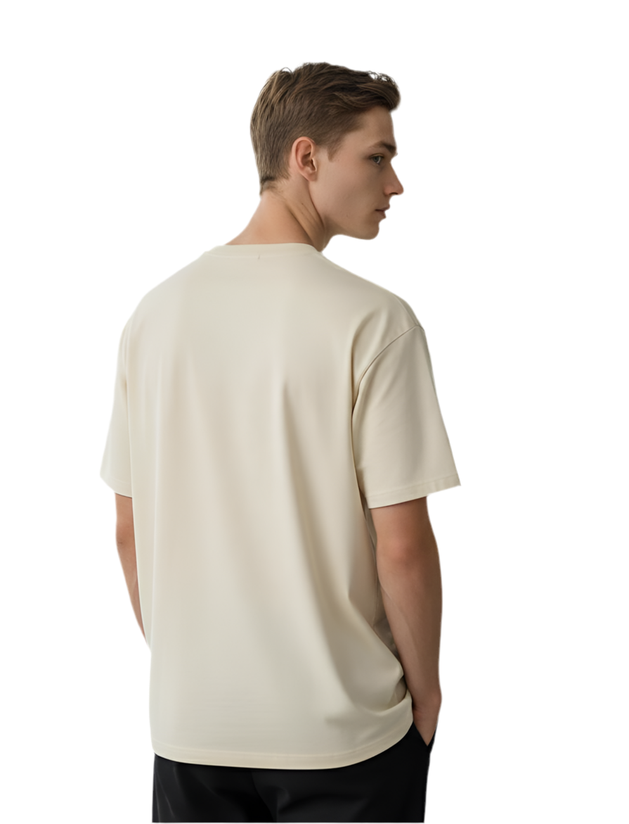 ClassicRound-Neck Polo – 300g Premium Cotton