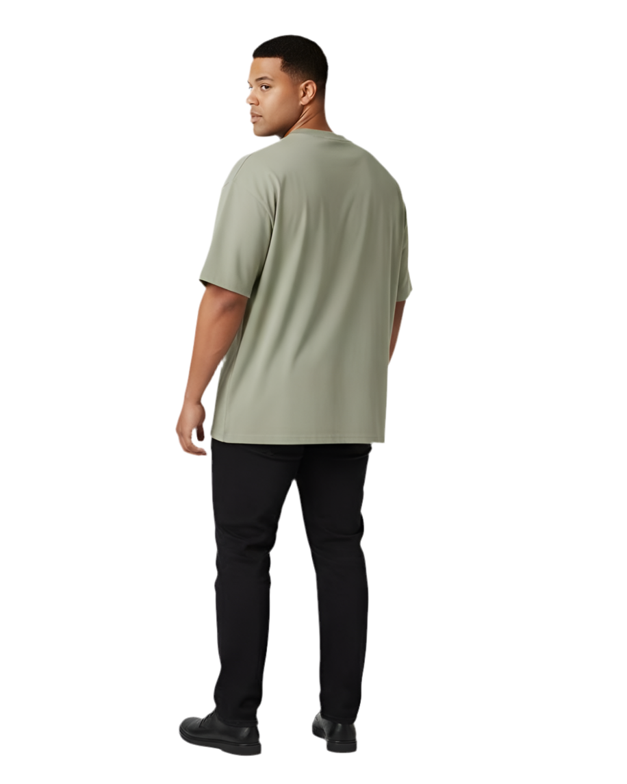 ClassicRound-Neck Polo – 300g Premium Cotton