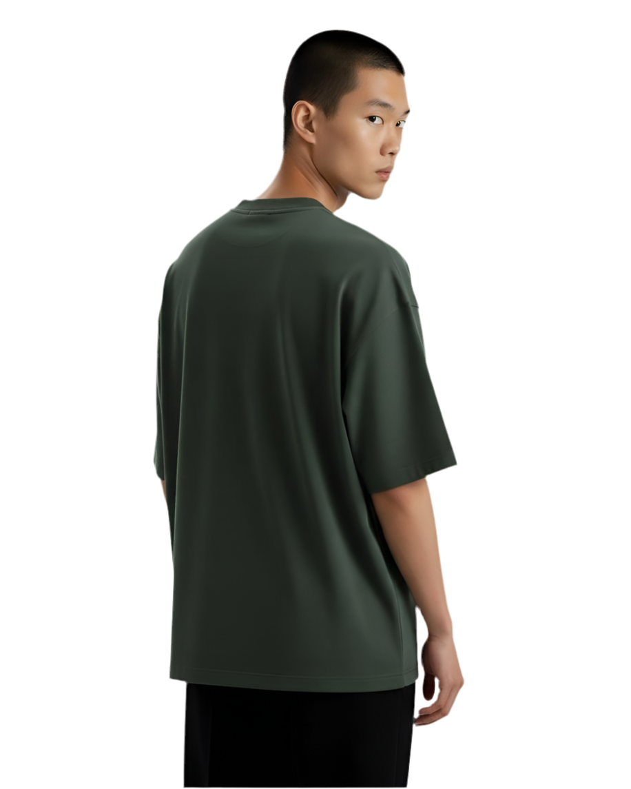 ClassicRound-Neck Polo – 300g Premium Cotton