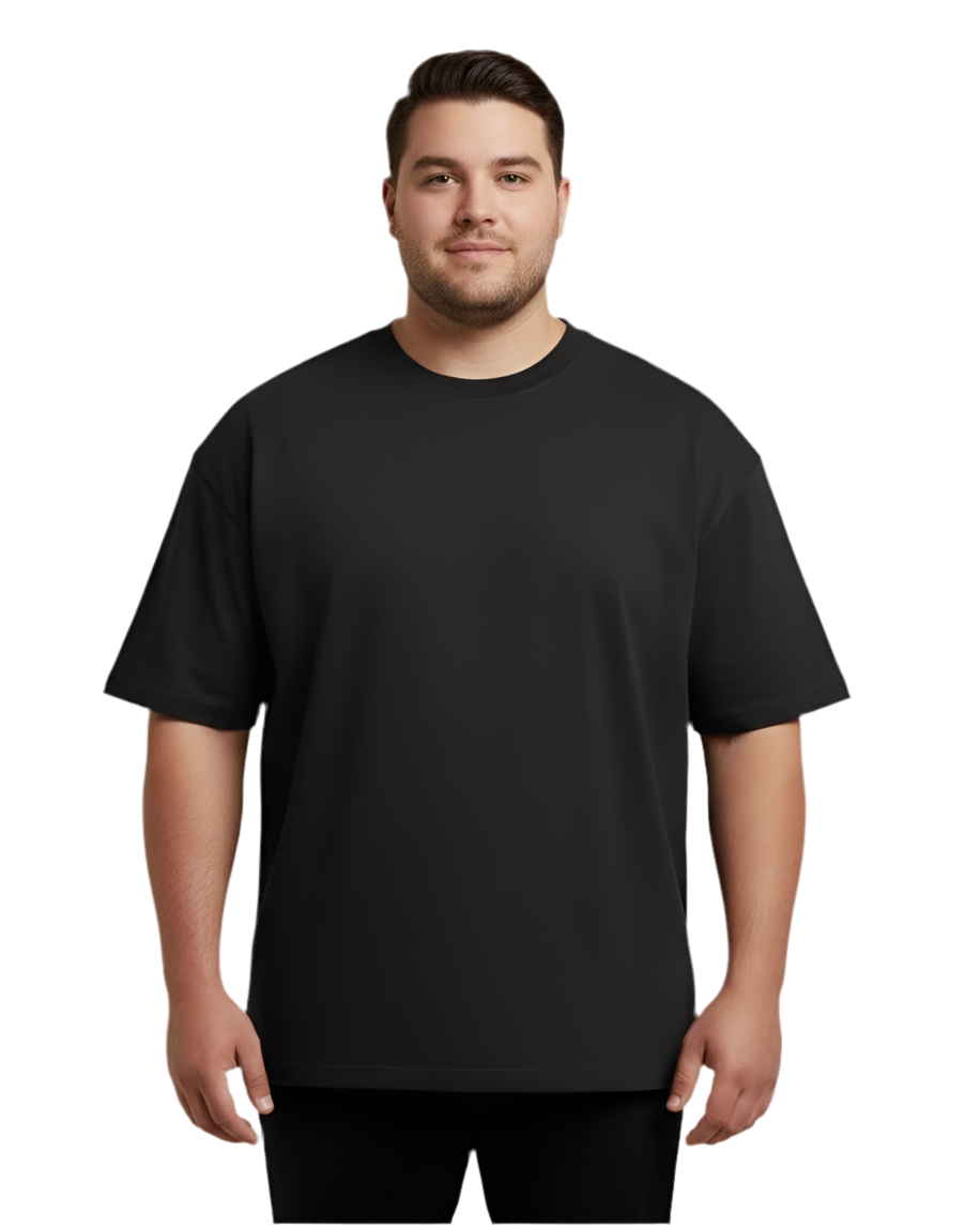 ClassicRound-Neck Polo – 300g Premium Cotton