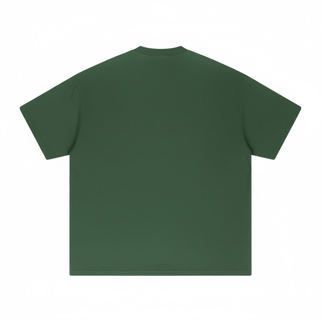 ClassicRound-Neck Polo – 300g Premium Cotton