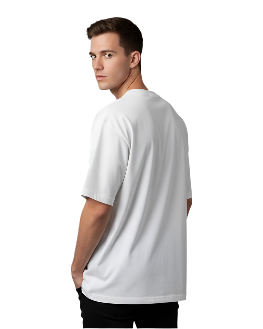 ClassicRound-Neck Polo – 300g Premium Cotton
