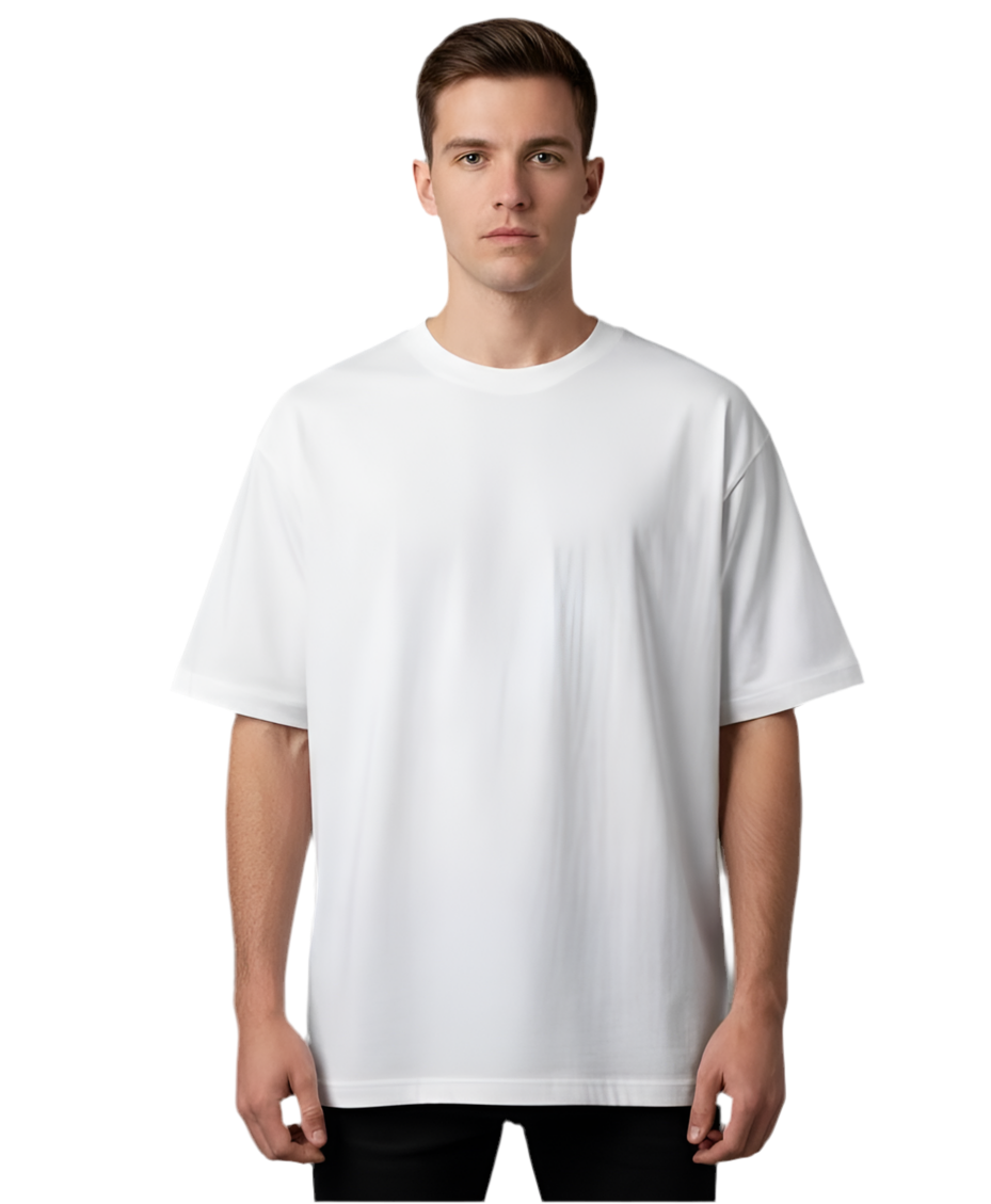 ClassicRound-Neck Polo – 300g Premium Cotton