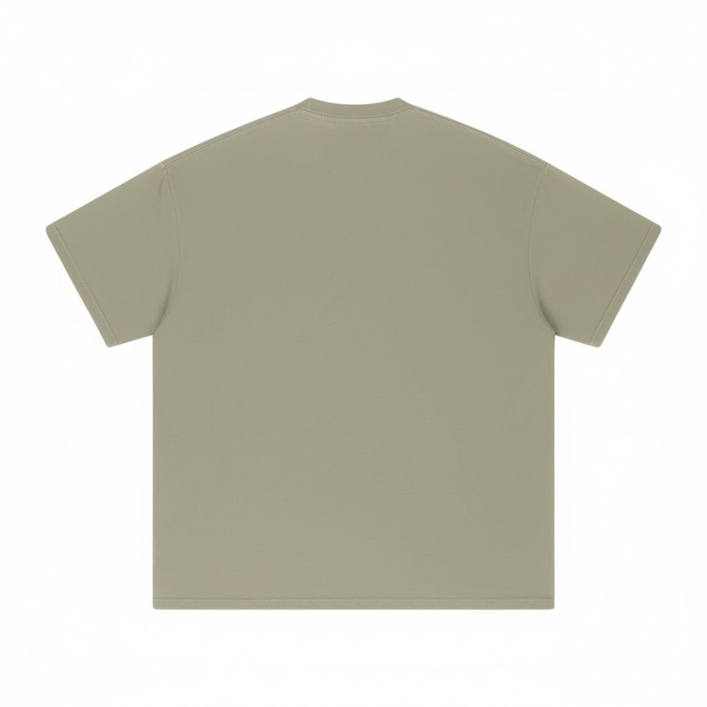 ClassicRound-Neck Polo – 300g Premium Cotton